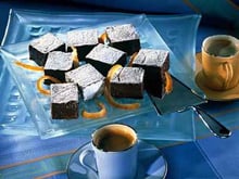 Pavé moelleux marrons-chocolat