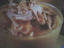 Crème de banane, recette portugaise