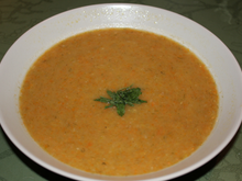 Soupe à la patate douce