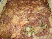 Gratin de bœuf aux légumes