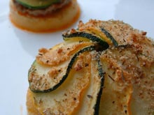 Tarte courgette d'été