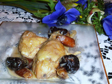 Ambroisine de poulet aux fruits secs