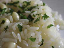 Riz à l'ail