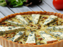 Tarte au roquefort classique