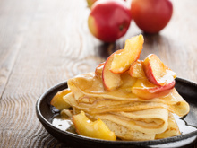 3 desserts extra avec des fruits poêlés