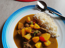Curry de bœuf aux fruits