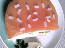 Cake saumon et fromage frais