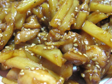 Patates et poulet à la chinoise