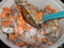 Salade hivernale aux harengs