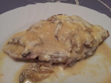 Escalope de veau comtoise classique