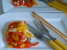 Poivrons gratinés à l'italienne