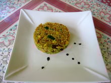 Quinoa aux courgettes et petites graines, façon risotto