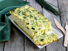 Flan de courgettes