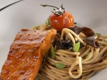 Saumon laqué à la Mayonnaise