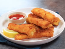 Poisson pané maison