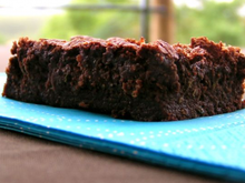 Fondant au chocolat et à la courgette