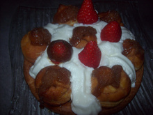 Saint-Honoré de chef à la fraise