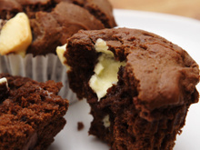 Fondant aux deux chocolats