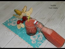 Smoothie fraise-banane