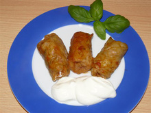 Rouleaux de chou farci de Transylvanie