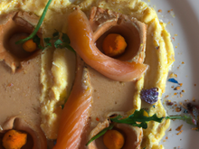 Mousse à la truite fumé