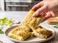 Originales et rapides, voici les recette des ravioli de poireaux (sans pâte !)