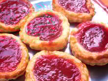 Tartelette à la gelée de groseille