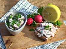 Tartinade de radis