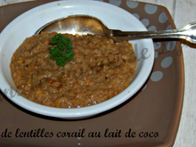 Dhal de lentilles corail facile