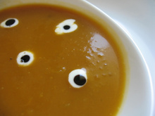 Velouté de butternut au balsamique