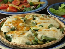 Tarte aux courgettes