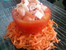 Tomates farcies de la mer