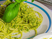 Pesto de basilic pour spaghettis