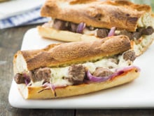 Hot lamb au coulis de tomates