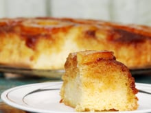 Gâteau renversé ananas/kiwi