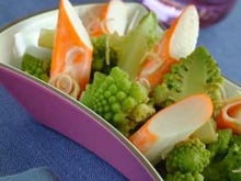 Duo Surimi et Chou Romanesco