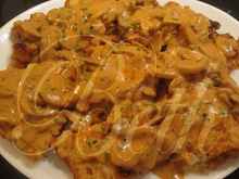 Filets de cabillaud aux Champignons