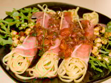 Rouleaux de linguines à l'ardennaise