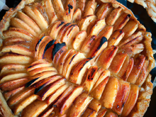 Tarte aux pommes à la fourme d'ambert
