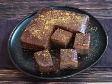 Brownie façon rocher géant au praliné