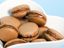 Macarons au chocolat de mon enfance