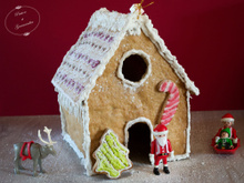 Maison en pain d'épices au Thermomix