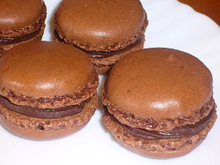 Mes premiers Macarons au chocolat