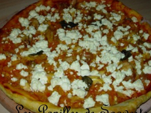 Tarte fine poivron féta