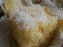 Basboussa à la noix de coco!