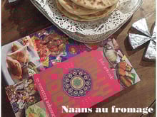 Naans au fromage ou cheese naans