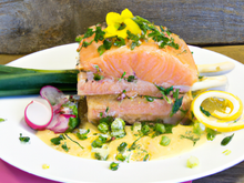 Saumon à l'oseille au thermomix