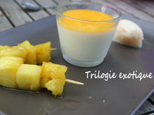 Trilogie aux fruits exotiques