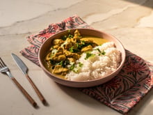 Le véritable poulet Korma de Sandra Salmandjee