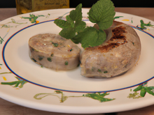 Boudin blanc au cresson